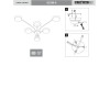Люстра светодиодная потолочная LED интерьерная S2474-8